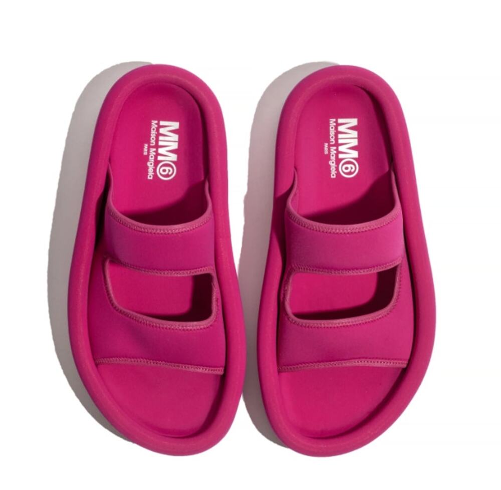 Maison Margiela First Class Raft Sandal Pink Slip On MM6 Women's 40/US 10